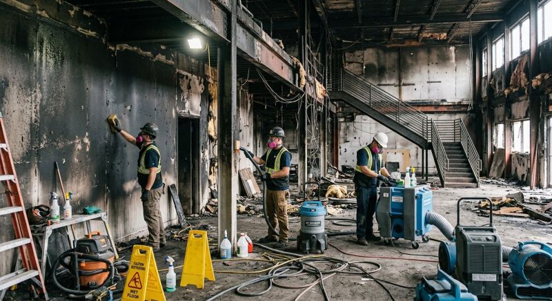 Commercial Fire Damage Repair in Sonoma County, CA