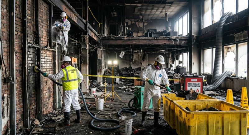 Commercial Fire Damage Repair in Marin County, CA