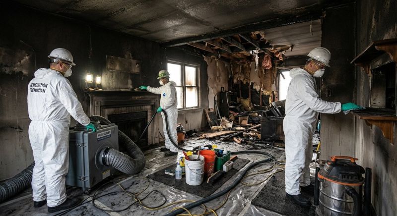 Commercial Fire Mitigation in Fort Mill, SC