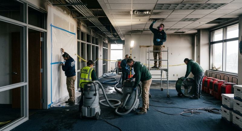 Commercial Fire Restoration in Austin, TX