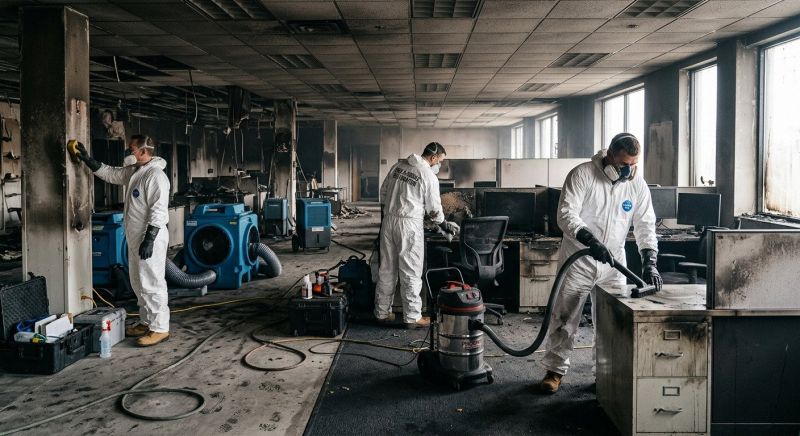 Commercial Smoke Restoration in Austin, TX