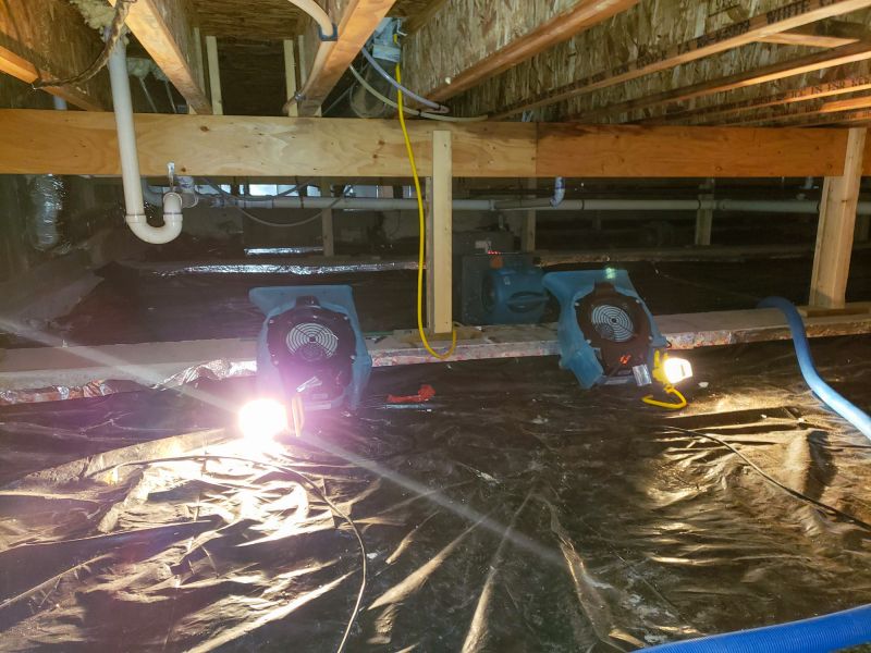 Crawl Space Water Remediation in Mesa, AZ