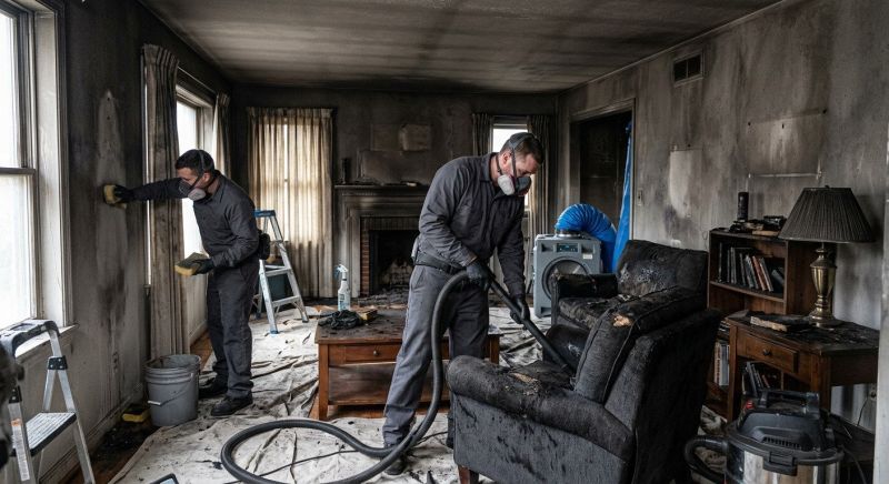 Fire Damage Cleanup in Marin County, CA