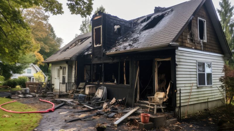 Fire Damage Reconstruction in Santa Rosa, CA
