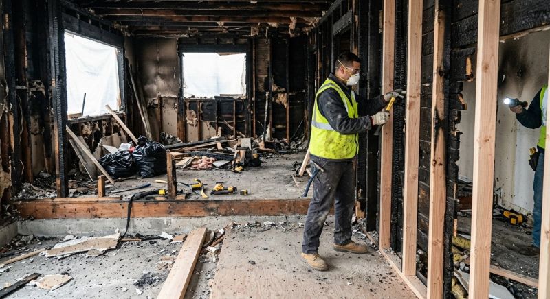 Fire Damage Reconstruction in Sonoma County, CA