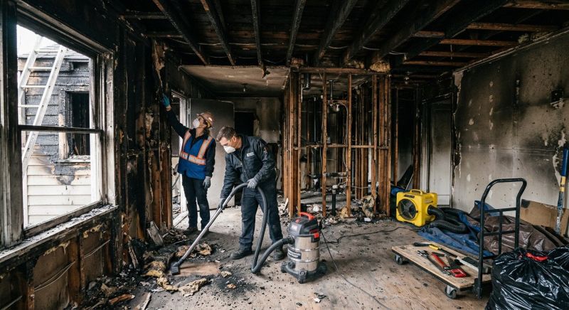 Fire Damage Repair in Santa Rosa, CA