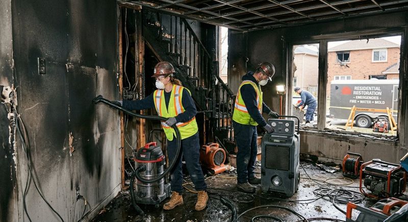House Fire Recovery in Marin County, CA