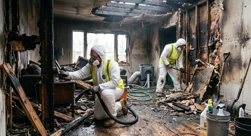 Residential Fire Restoration in Napa, CA