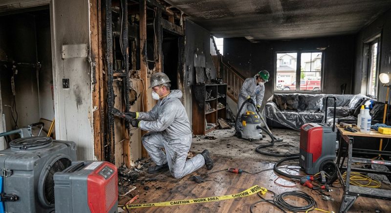 Residential Fire Restoration in Fort Mill, SC
