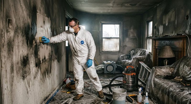 Soot Cleaning in Santa Rosa, CA