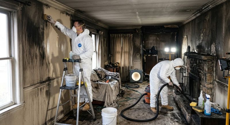 Soot Damage Cleanup in Sonoma County, CA